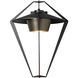 Stellar 1 Light 23.5 inch Coastal Dark Smoke/Coastal Bronze Outdoor Sconce, Large
