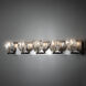 Gatsby 5 Light 36.5 inch Vintage Platinum Bath Sconce Wall Light