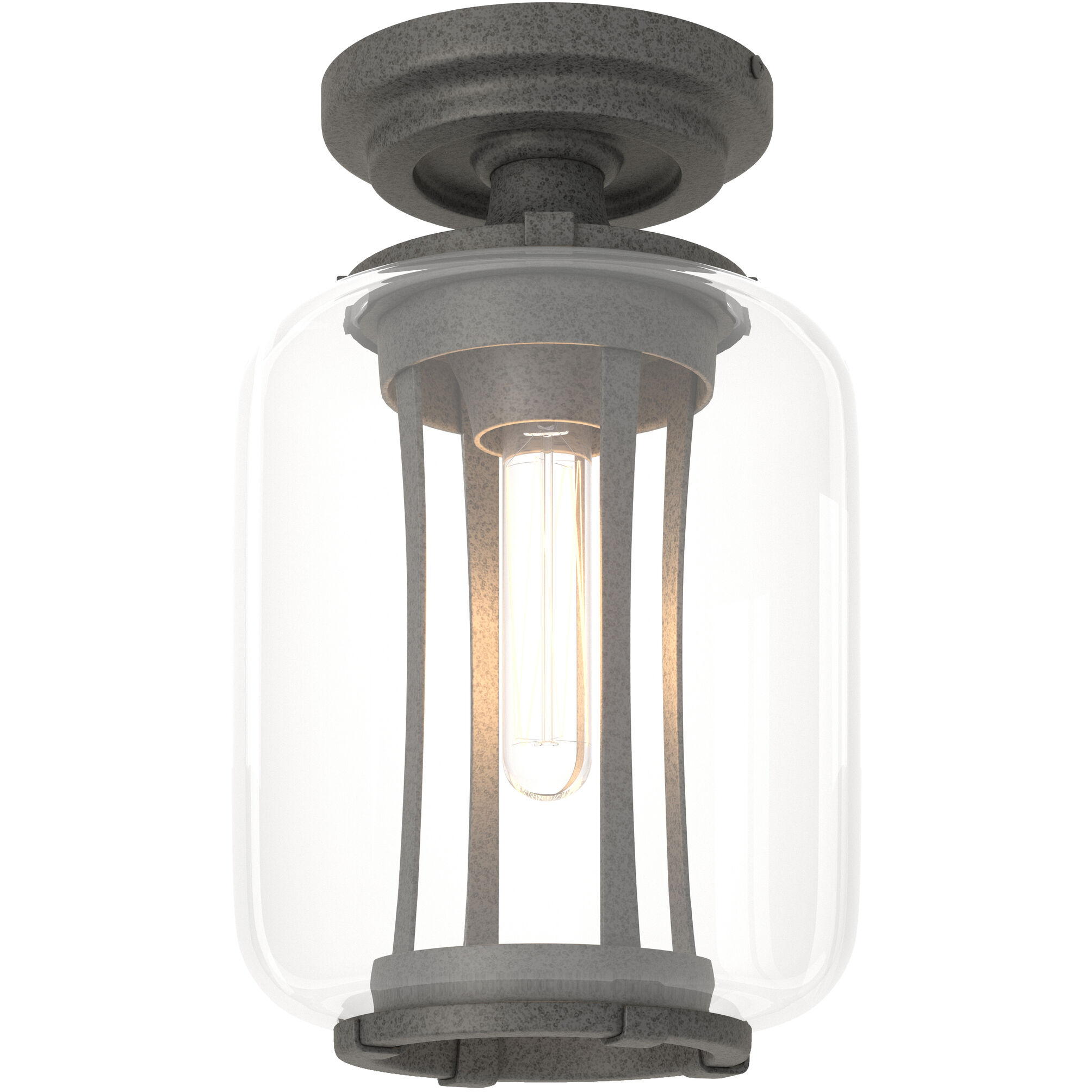 Fairwinds 1 Light 7 inch Coastal Natural Iron Outdoor Semi-Flush