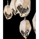 Chrysalis 10 Light 44.7 inch Sterling Pendant Ceiling Light in White Crystal, Long