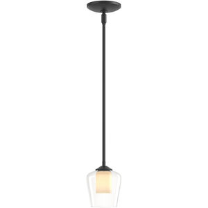 Simple 1 Light 5 inch Black Mini Pendant Ceiling Light