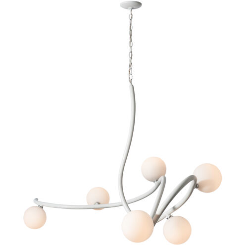 Slide 6 Light 69.2 inch White Pendant Ceiling Light, XL