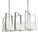 Arc 8 Light 43 inch Sterling Linear Pendant Ceiling Light