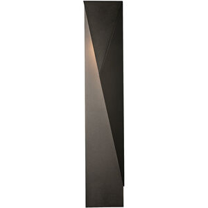 Carbon 1 Light 37.9 inch Coastal Natural Iron Outdoor Sconce, Medium