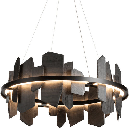 Ardesia LED 38 inch Black Pendant Ceiling Light