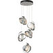 Riza 5 Light 19.1 inch Sterling Pendant Ceiling Light