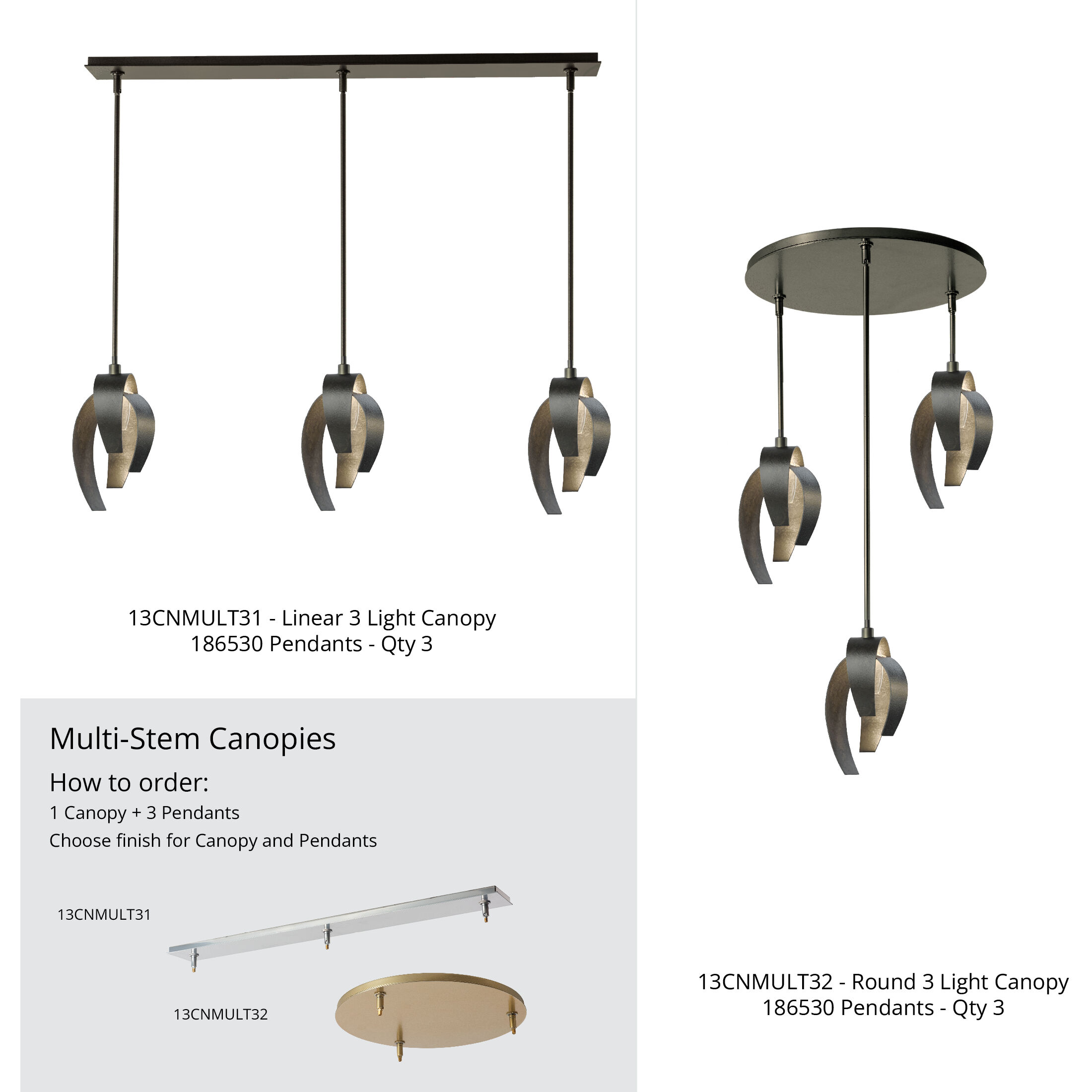 Corona 1 Light 7 inch Modern Brass Mini Pendant Ceiling Light, Large