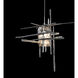 Tura 1 Light 16.4 inch Sterling Mini Pendant Ceiling Light
