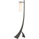 Stasis 58.5 inch 100 watt Dark Smoke Floor Lamp Portable Light