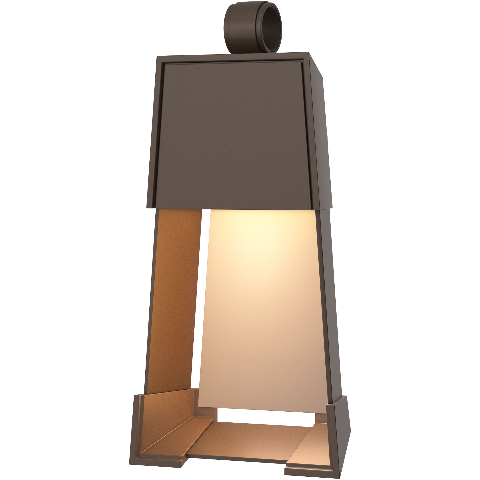 Revere 1 Light 19.1 inch Coastal Bronze and Coastal Burnished Steel Outdoor Sconce in Coastal Bronze/Coastal Burnished Steel, Small