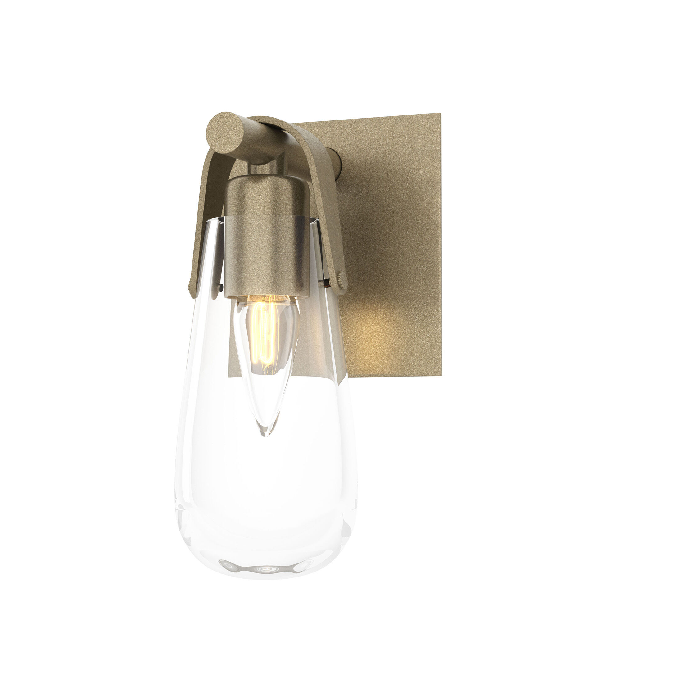 Eos 1 Light 5.1 inch Soft Gold Bath Sconce Wall Light