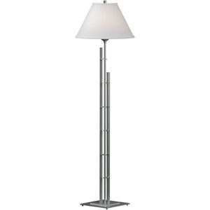 Metra Double 57.2 inch 150 watt Vintage Platinum Floor Lamp Portable Light in Natural Anna