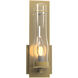 New Town 1 Light 4.25 inch Modern Brass ADA Sconce Wall Light
