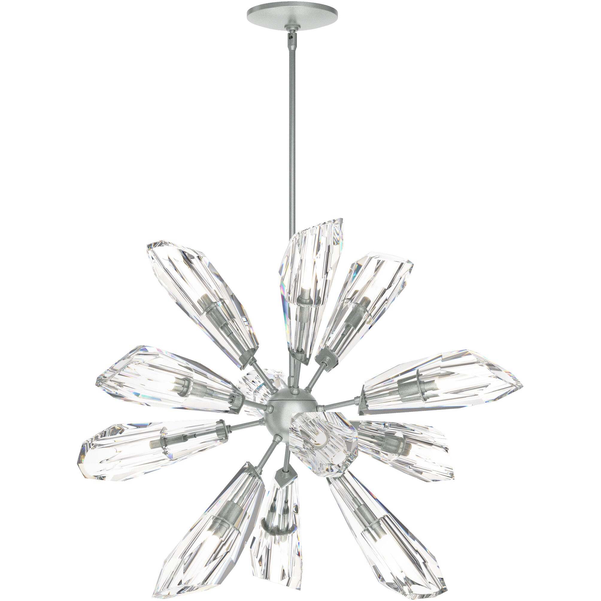 Luma 12 Light 32 inch Vintage Platinum Pendant Ceiling Light