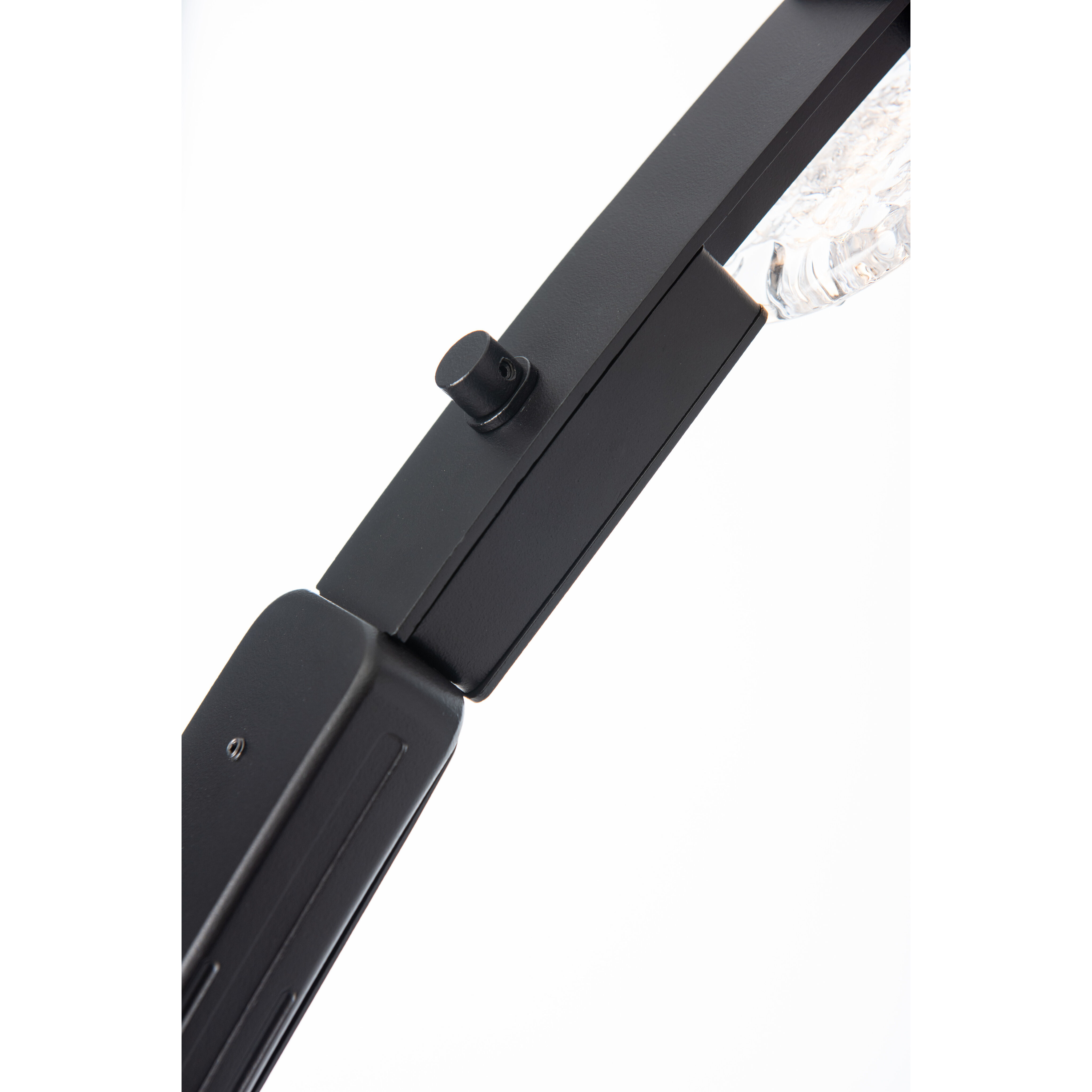 Glissade 80 inch 16.80 watt Black Arc Floor Lamp Portable Light