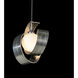 Riza 1 Light 9.1 inch Sterling Mini Pendant Ceiling Light