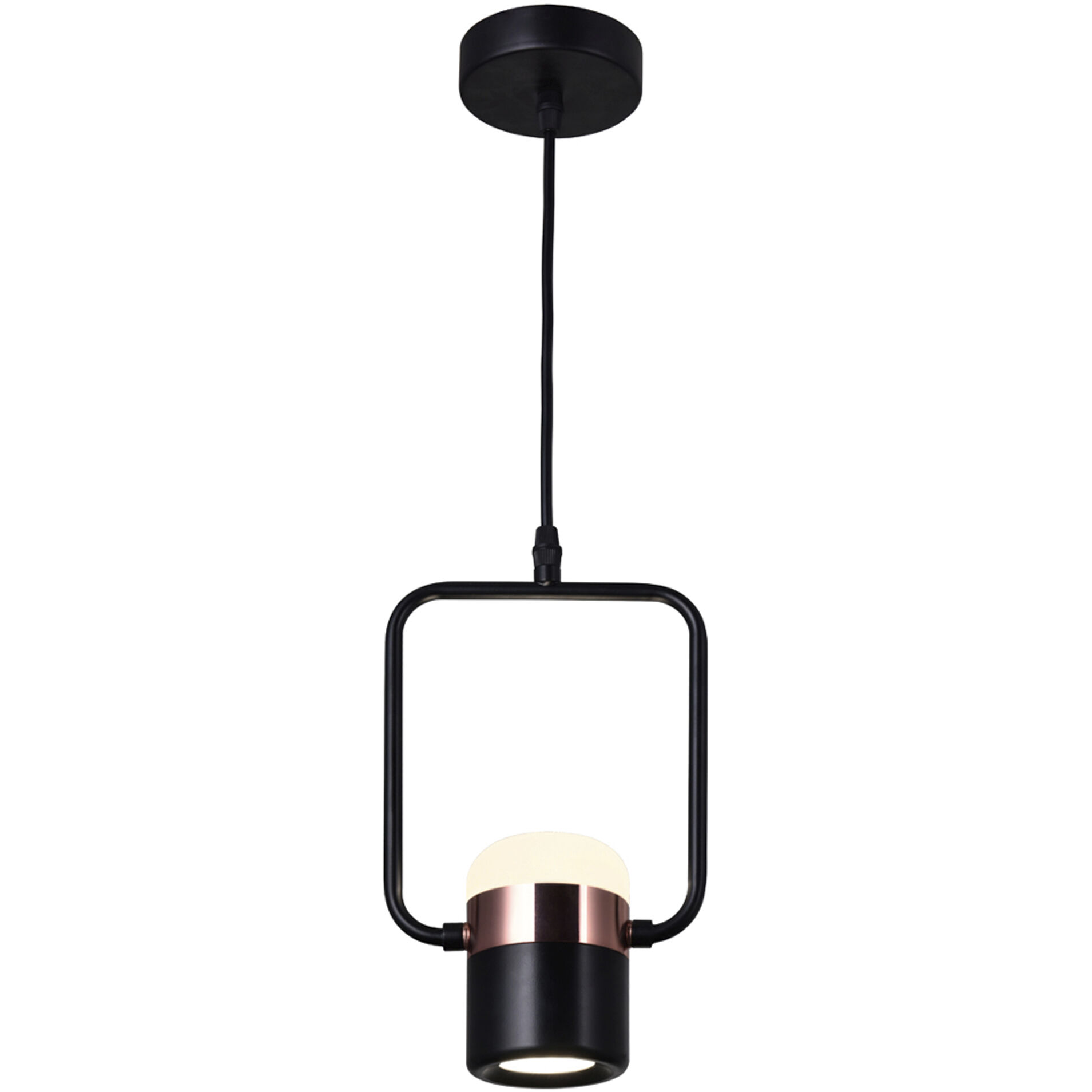 Moxie LED 3 inch Black Down Mini Pendant Ceiling Light