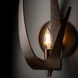 Caribou 1 Light 7.8 inch Bronze Sconce Wall Light, Left