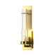 New Town 1 Light 5.3 inch Modern Brass Sconce Wall Light, Large