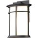 Province 1 Light 12.2 inch Coastal Black Outdoor Sconce