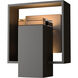 Shadow Box 1 Light 8.5 inch Coastal Oil Rubbed Bronze and Coastal Dark Smoke Outdoor Sconce in Coastal Oil Rubbed Bronze/Coastal Dark Smoke, Small