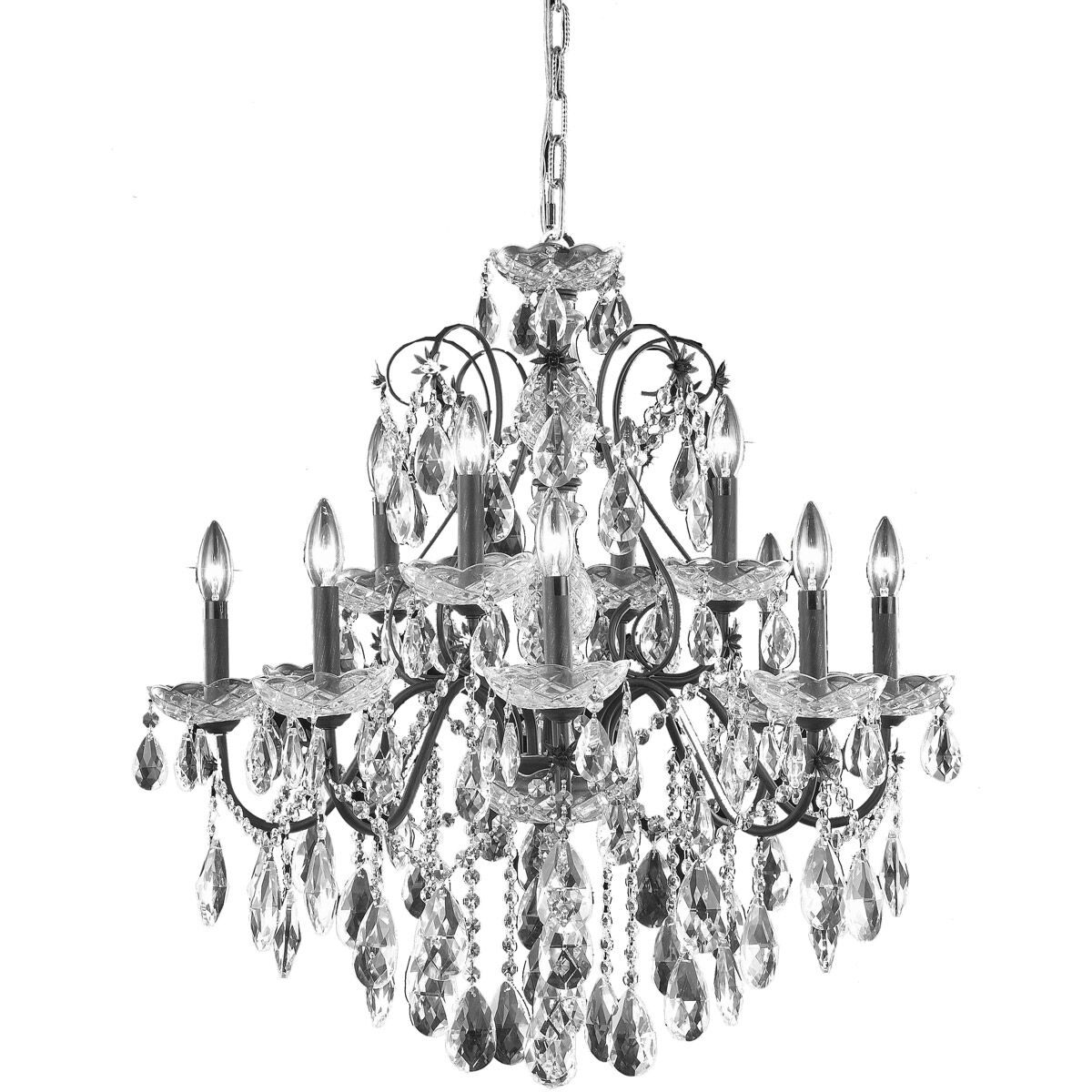 St. Francis 12 Light 28.00 inch Mini Chandelier