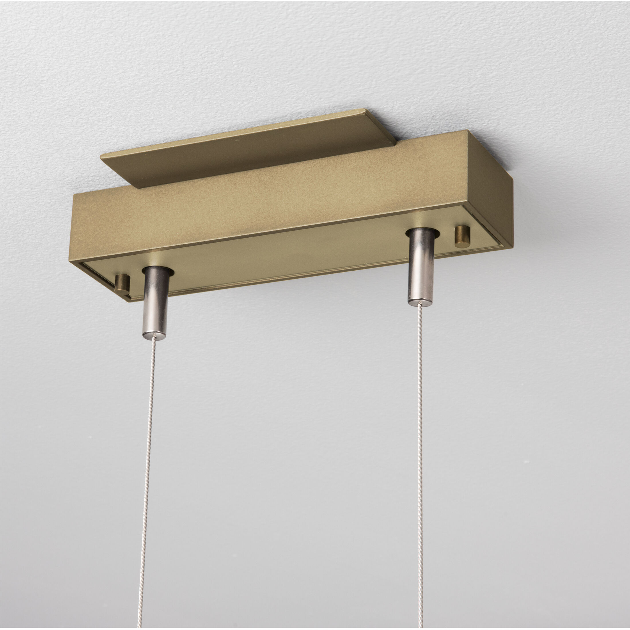 Art + Alchemy Stacks LED 2 inch Modern Brass Pendant Ceiling Light