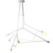 Divergence 6 Light 54.20 inch Outdoor Pendant/Chandelier