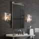 Arc 1 Light 10.1 inch Sterling Bath Sconce Wall Light, Large