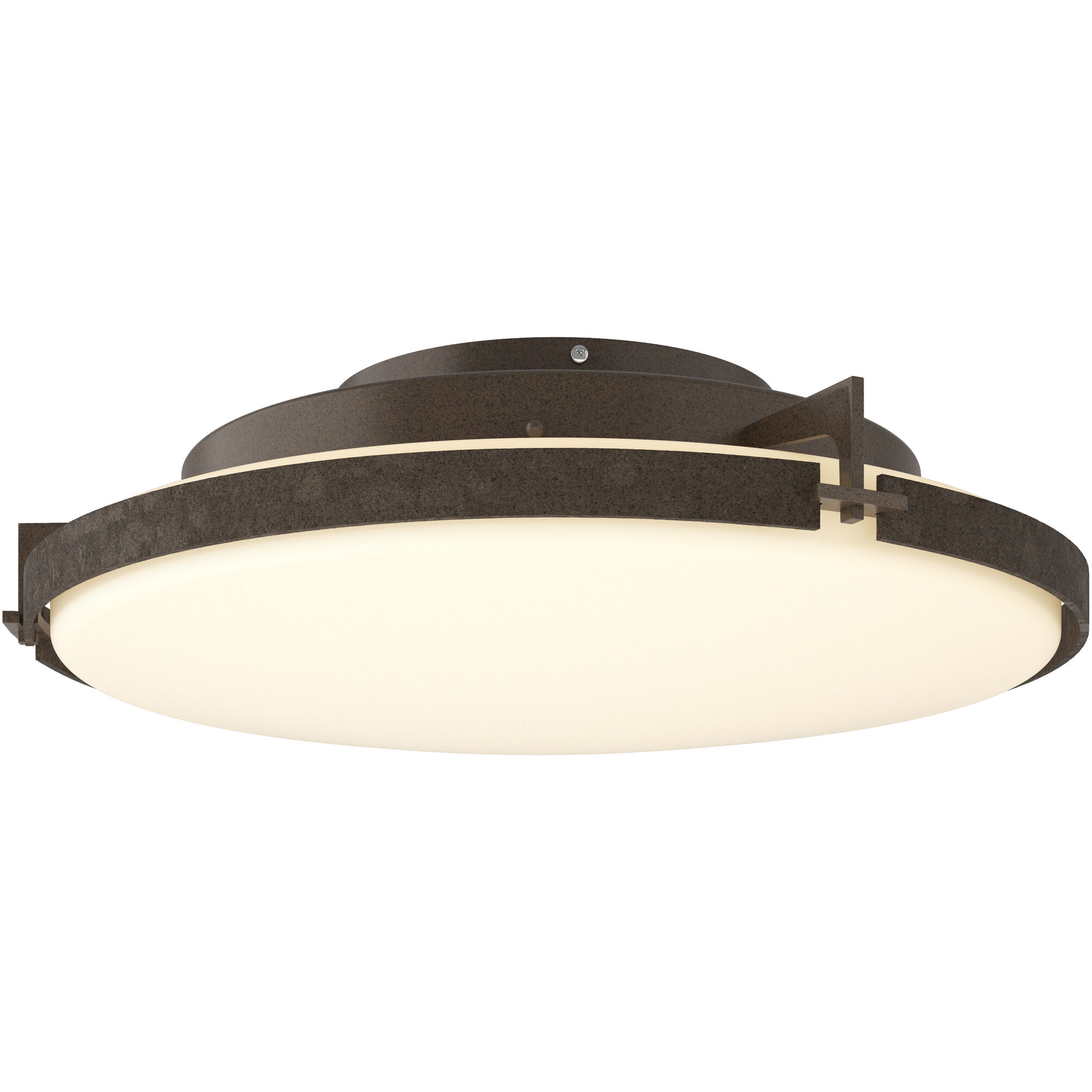 Metra LED 24.3 inch Bronze Flush Mount Ceiling Light