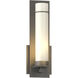 New Town 1 Light 4.25 inch Natural Iron ADA Sconce Wall Light in Opal