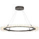 Anemone LED 36.9 inch Dark Smoke Pendant Ceiling Light, Circular