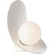 Yoki 11.3 inch 60 watt White Table Lamp Portable Light