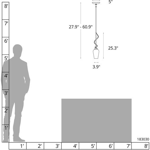 Flora 1 Light 3.9 inch White Mini Pendant Ceiling Light in Opal, Down Light