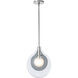 Art & Alchemy Veneto 1 Light 3.7 inch White Pendant Ceiling Light