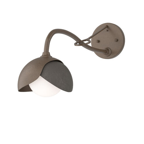 Brooklyn 1 Light 6 inch Ink and Dark Smoke Long-Arm Sconce Wall Light