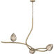 Floret 3 Light 45.3 inch Soft Gold Pendant Ceiling Light