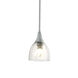 Trumpet 1 Light 5.91 inch Vintage Platinum Mini Pendant Ceiling Light in Water