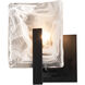 Arc 1 Light 6 inch Black Bath Sconce Wall Light, Small