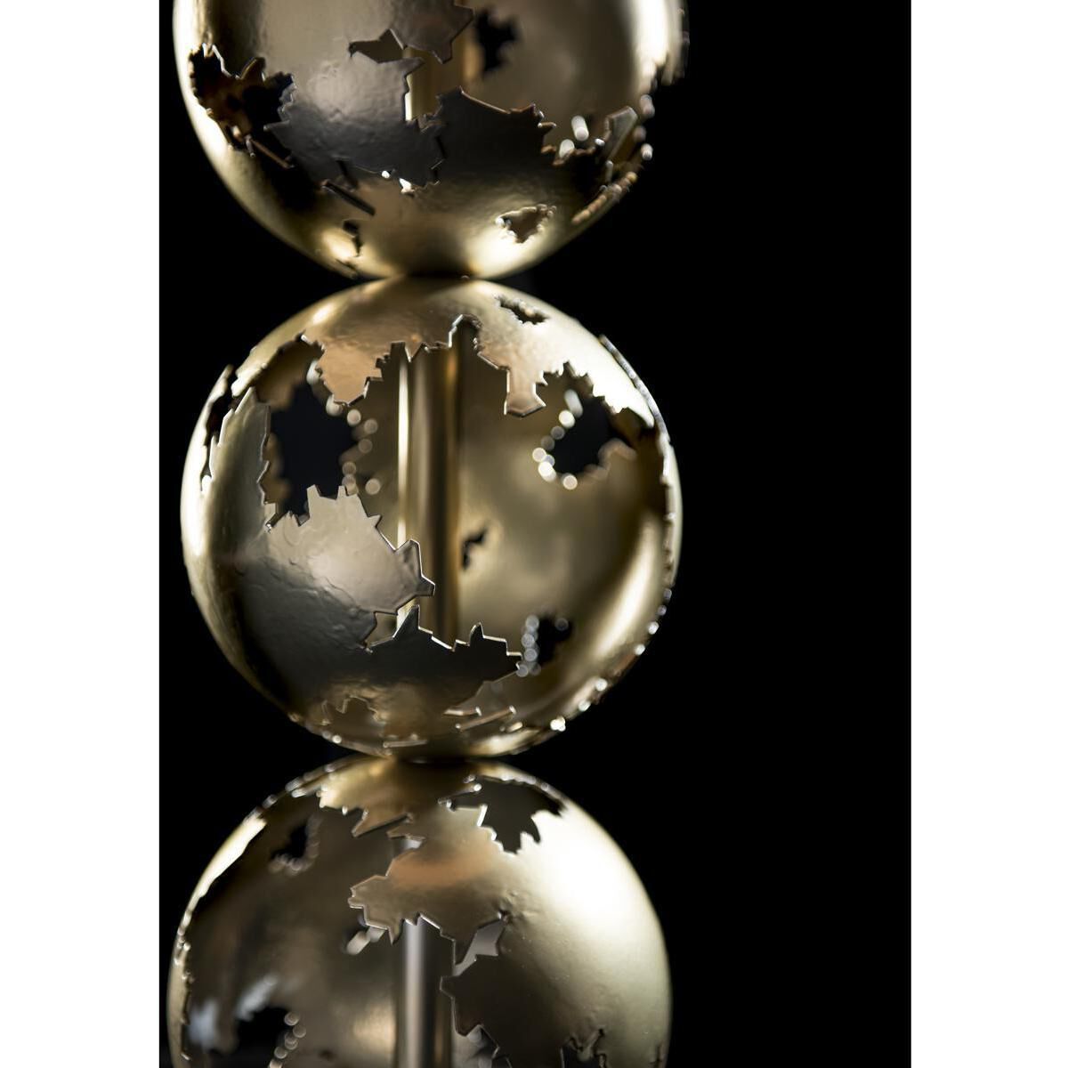 Pangea 32.6 inch 60 watt Modern Brass and Black Table Lamp Portable Light in Modern Brass/Black