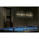 Cityscape LED 51.9 inch Dark Smoke/Vintage Platinum Pendant Ceiling Light, Large