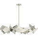 Crest 6 Light 37.8 inch Sterling Circular Pendant Ceiling Light