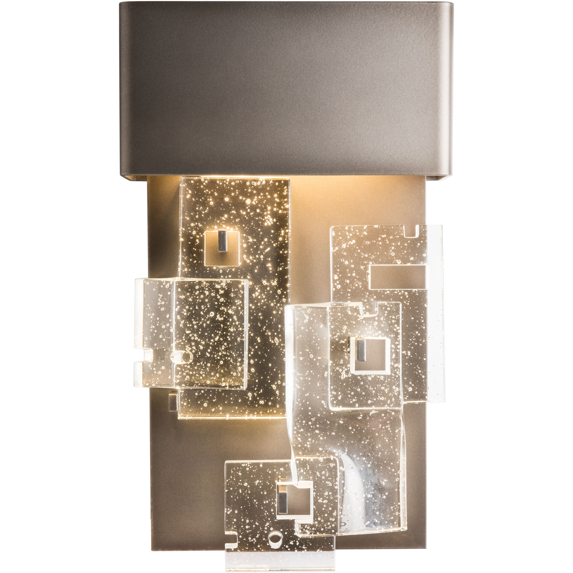 Art + Alchemy Fusion LED 9.5 inch Modern Brass Wall Sconce Wall Light - Open Box