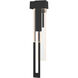 Rainfall LED 30.2 inch Coastal Black Outdoor Sconce, Large