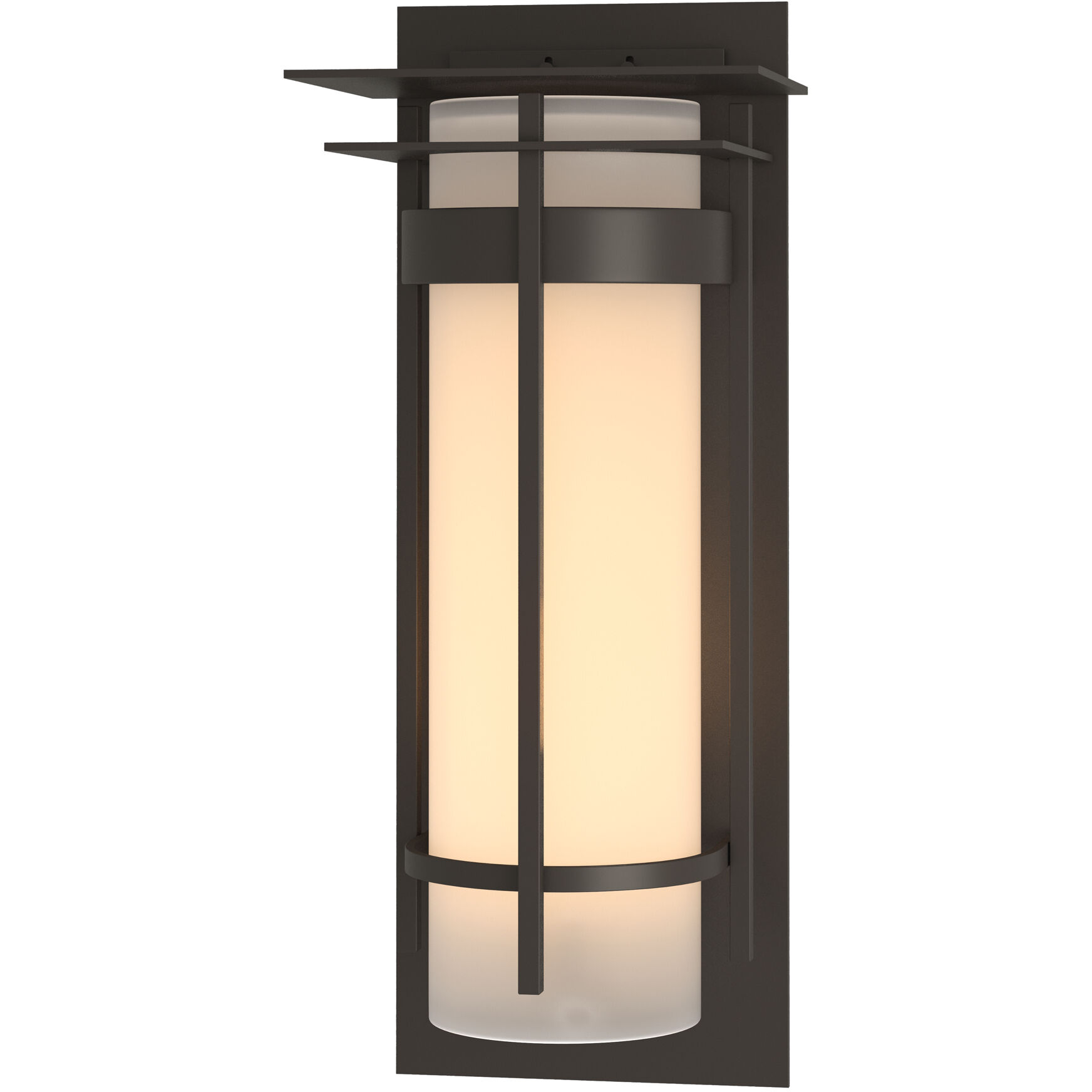 Banded 1 Light 25.9 inch Coastal Dark Smoke Outdoor Sconce, Extra Large