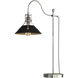 Henry 27.1 inch 60 watt Sterling and Black Table Lamp Portable Light in Sterling/Black