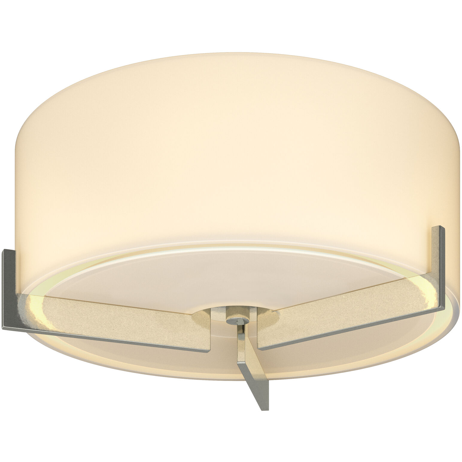 Axis 1 Light 12.1 inch Sterling Flush Mount Ceiling Light