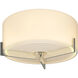Axis 1 Light 12.1 inch Sterling Flush Mount Ceiling Light