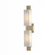 Oceanus 2 Light 23 inch Modern Brass ADA Sconce Wall Light