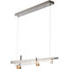 Tenon LED 3.8 inch Vintage Platinum Pendant Ceiling Light